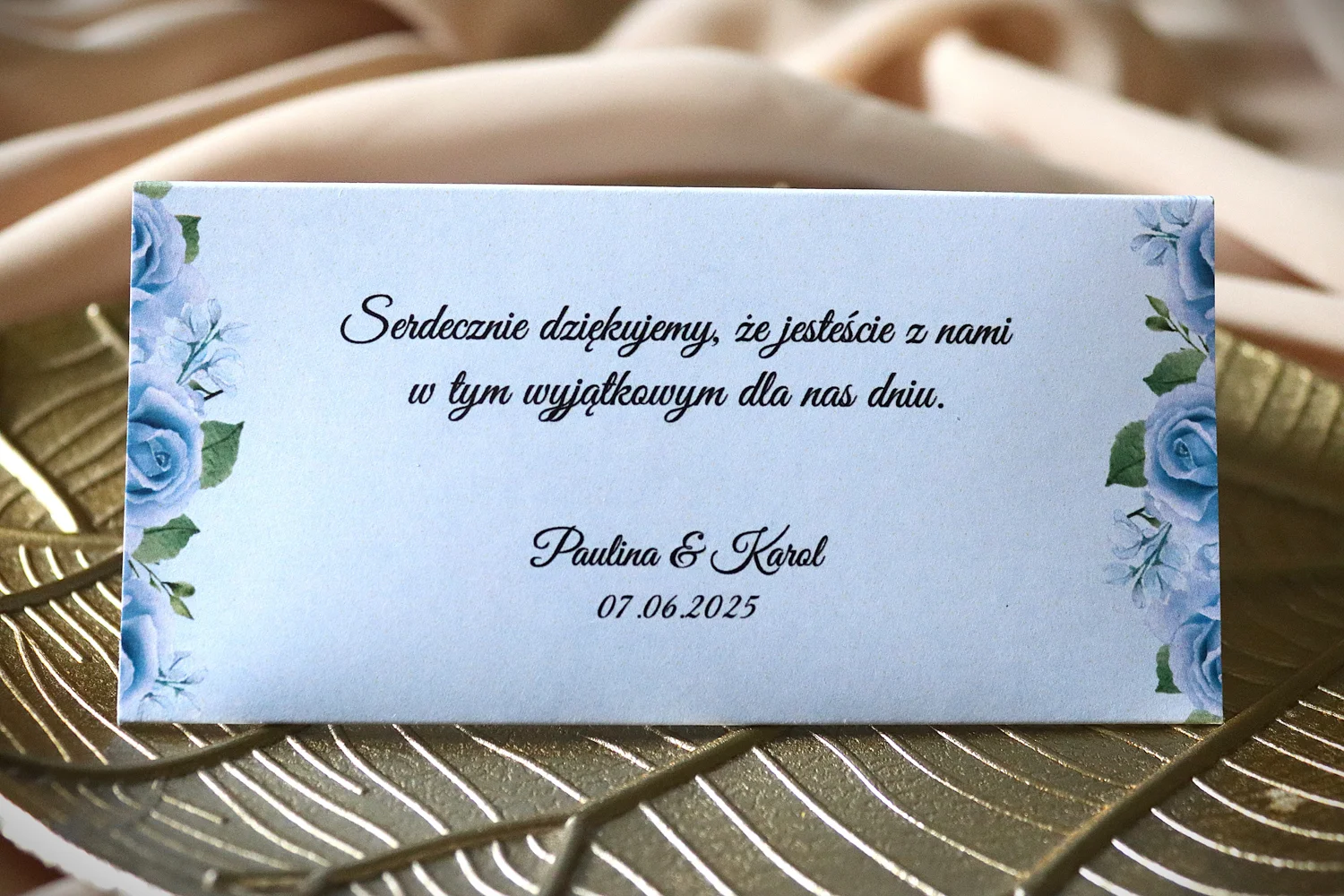 Niebieska winietka ze zdrapką lotto