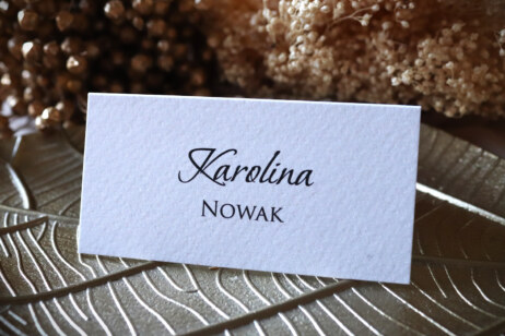 Elegancka winietka ślubna